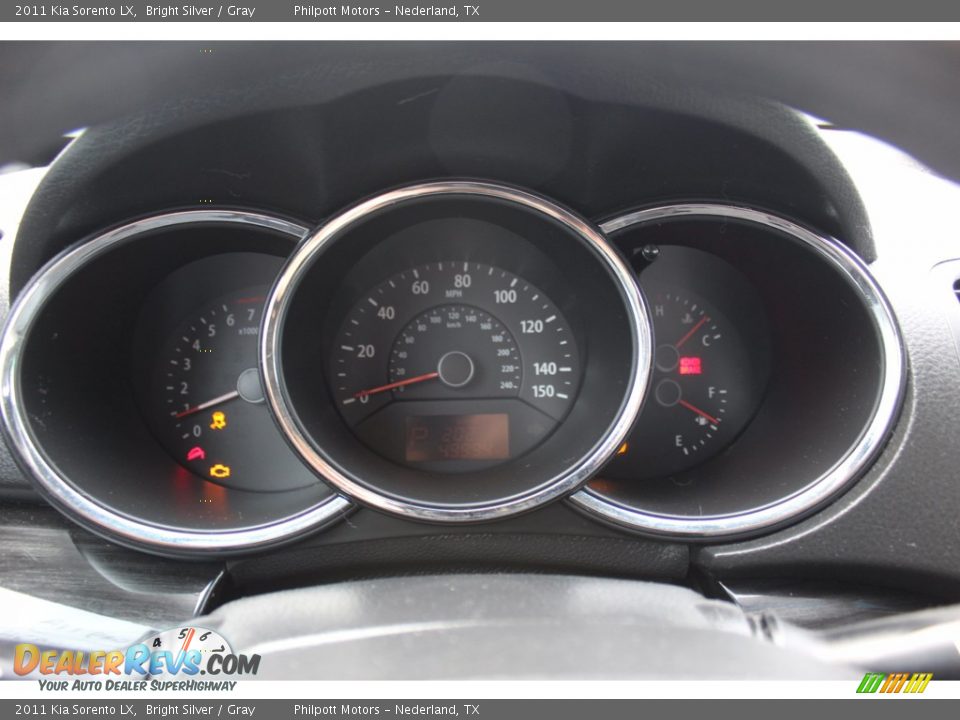 2011 Kia Sorento LX Bright Silver / Gray Photo #18