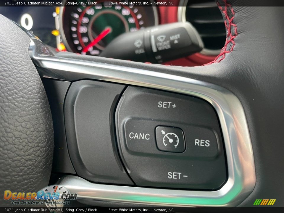 2021 Jeep Gladiator Rubicon 4x4 Steering Wheel Photo #19