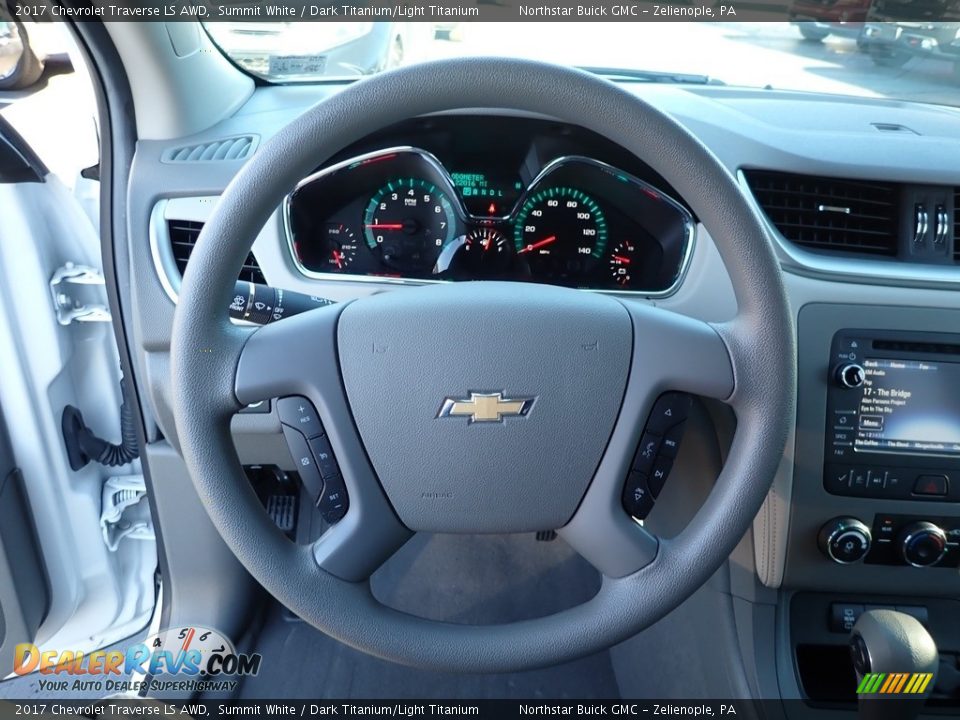 2017 Chevrolet Traverse LS AWD Steering Wheel Photo #24