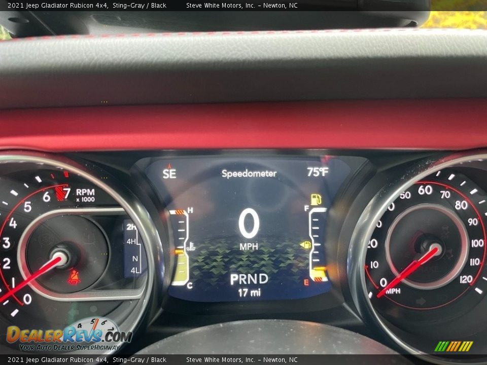 2021 Jeep Gladiator Rubicon 4x4 Gauges Photo #20