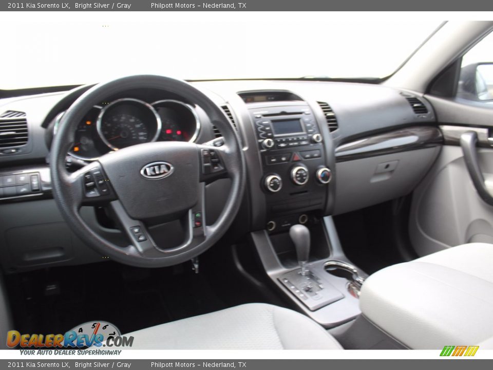2011 Kia Sorento LX Bright Silver / Gray Photo #24