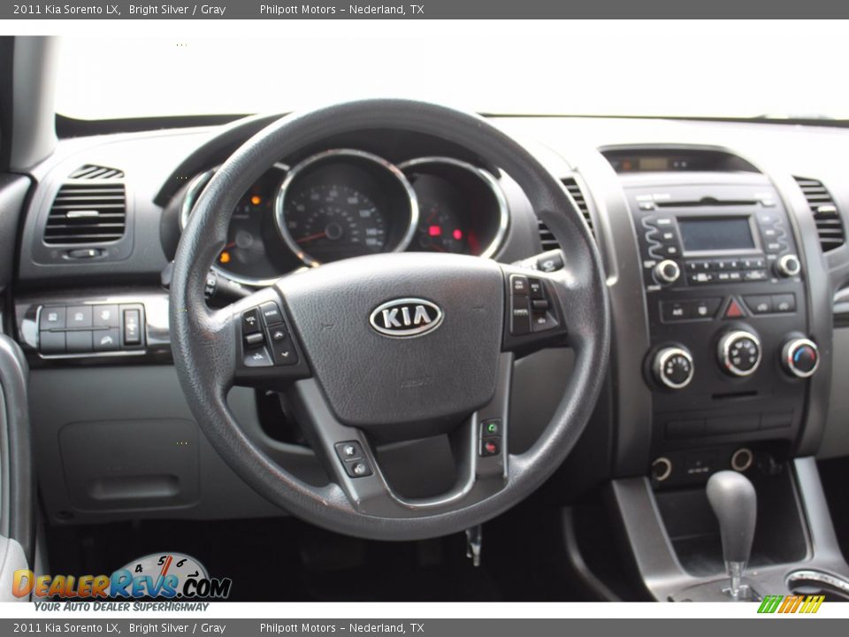 2011 Kia Sorento LX Bright Silver / Gray Photo #25