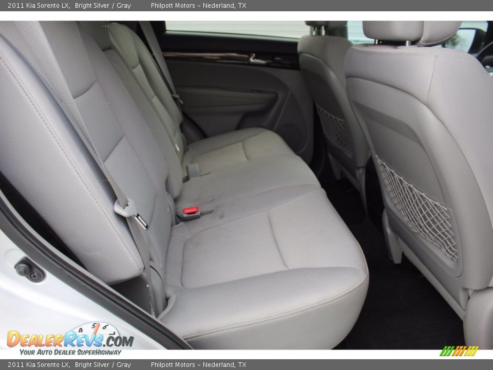 2011 Kia Sorento LX Bright Silver / Gray Photo #28