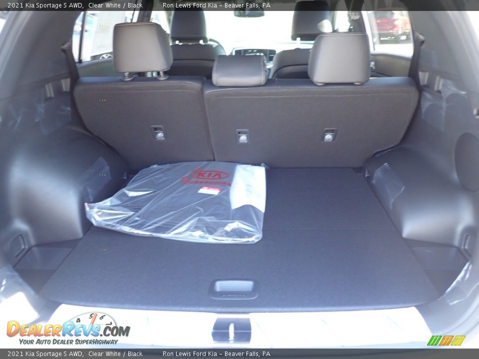 2021 Kia Sportage S AWD Clear White / Black Photo #8