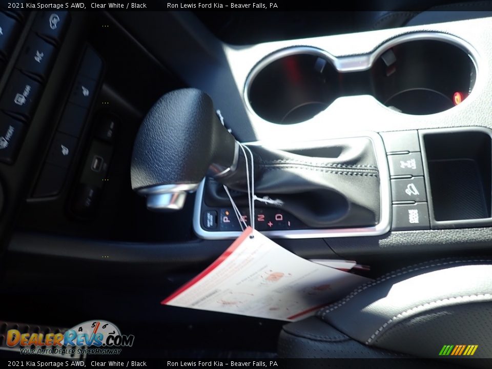 2021 Kia Sportage S AWD Clear White / Black Photo #19