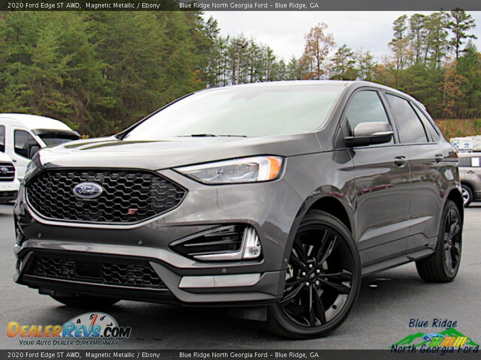 2020 Ford Edge ST AWD Magnetic Metallic / Ebony Photo #1