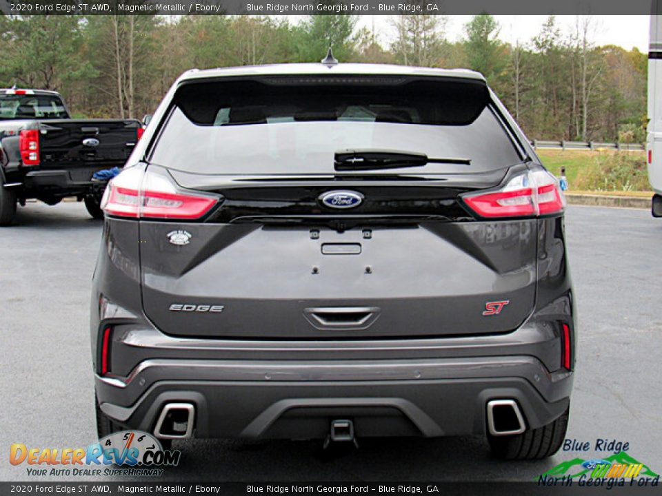 2020 Ford Edge ST AWD Magnetic Metallic / Ebony Photo #4