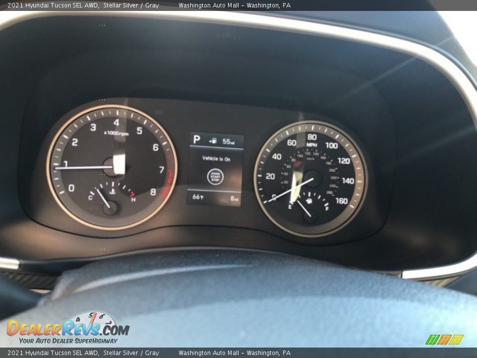 2021 Hyundai Tucson SEL AWD Stellar Silver / Gray Photo #4