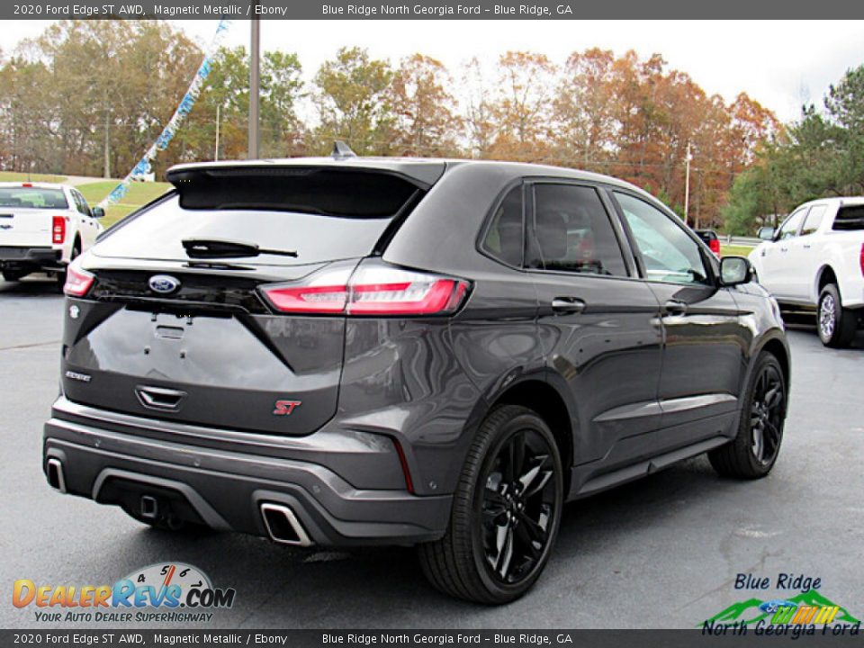 2020 Ford Edge ST AWD Magnetic Metallic / Ebony Photo #5