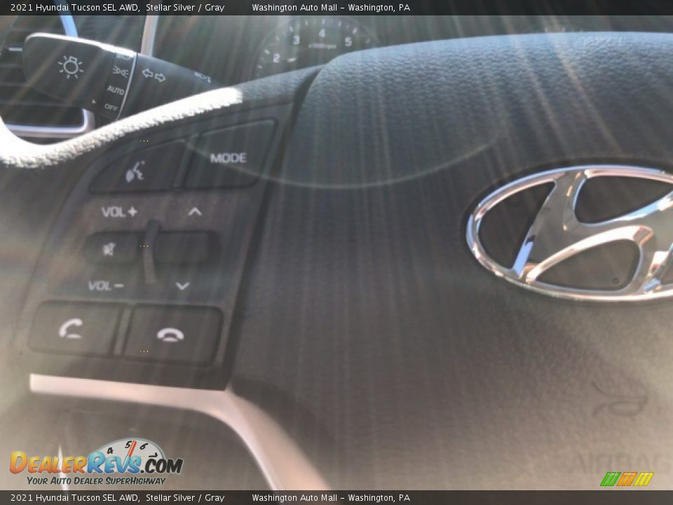 2021 Hyundai Tucson SEL AWD Stellar Silver / Gray Photo #11