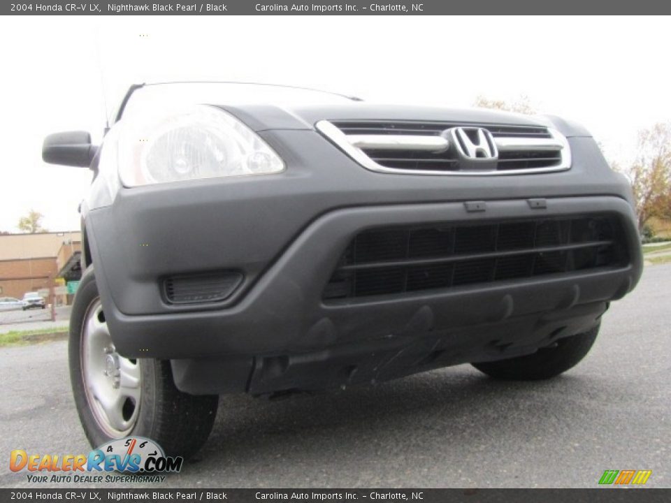 2004 Honda CR-V LX Nighthawk Black Pearl / Black Photo #2