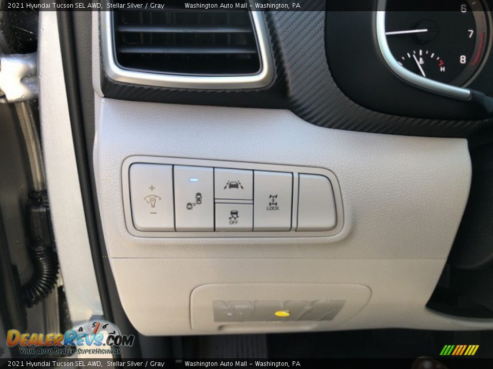 2021 Hyundai Tucson SEL AWD Stellar Silver / Gray Photo #13