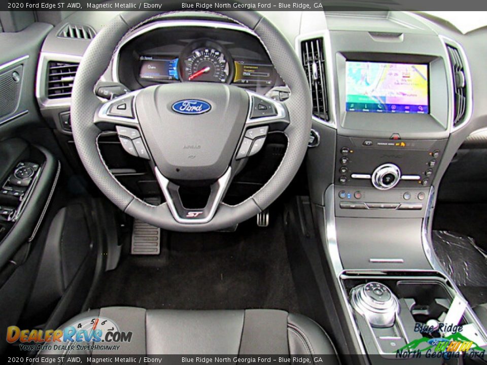 2020 Ford Edge ST AWD Magnetic Metallic / Ebony Photo #15