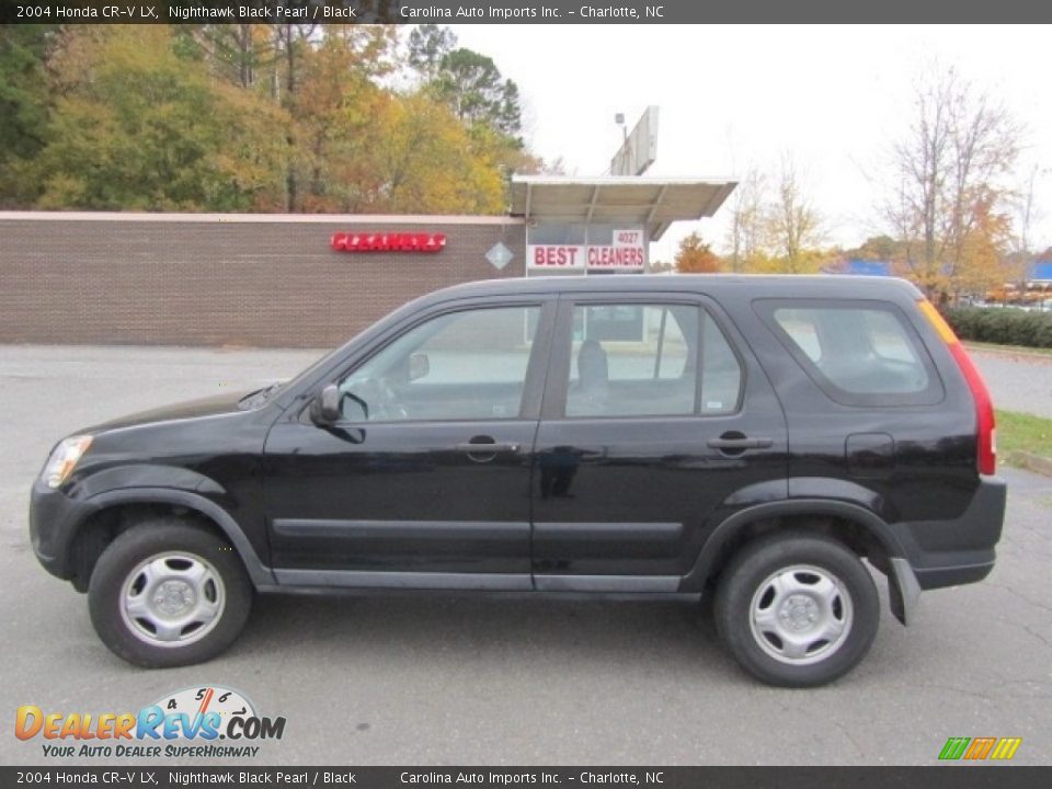 2004 Honda CR-V LX Nighthawk Black Pearl / Black Photo #7