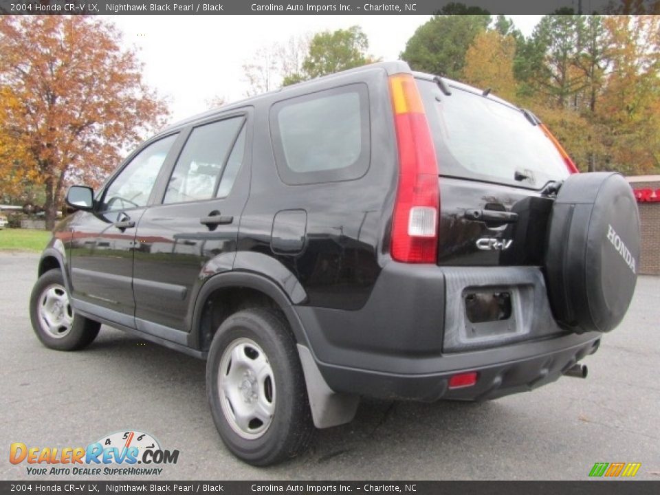 2004 Honda CR-V LX Nighthawk Black Pearl / Black Photo #8