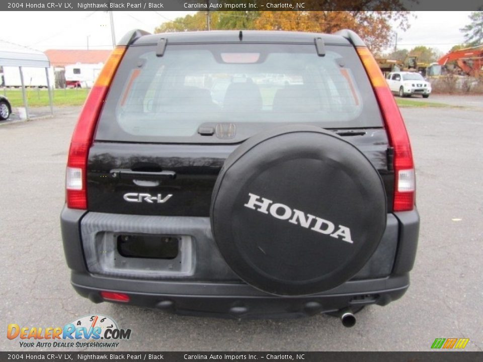 2004 Honda CR-V LX Nighthawk Black Pearl / Black Photo #9