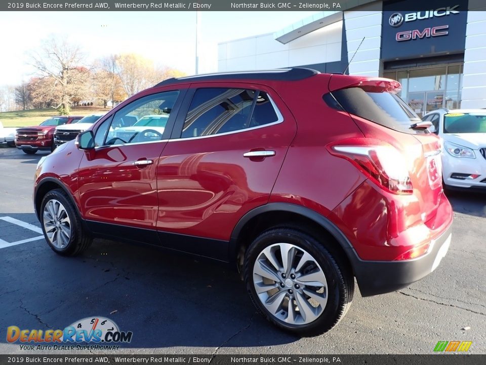 2019 Buick Encore Preferred AWD Winterberry Red Metallic / Ebony Photo #12