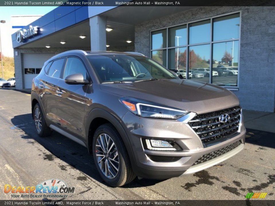 2021 Hyundai Tucson Limited AWD Magnetic Force / Black Photo #1