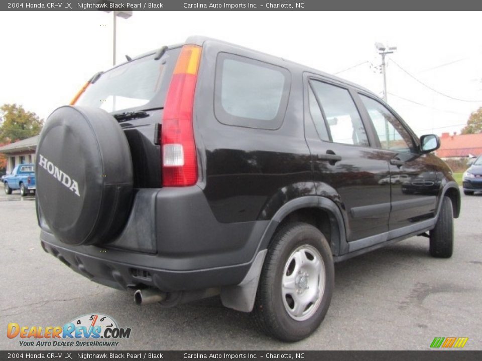 2004 Honda CR-V LX Nighthawk Black Pearl / Black Photo #10