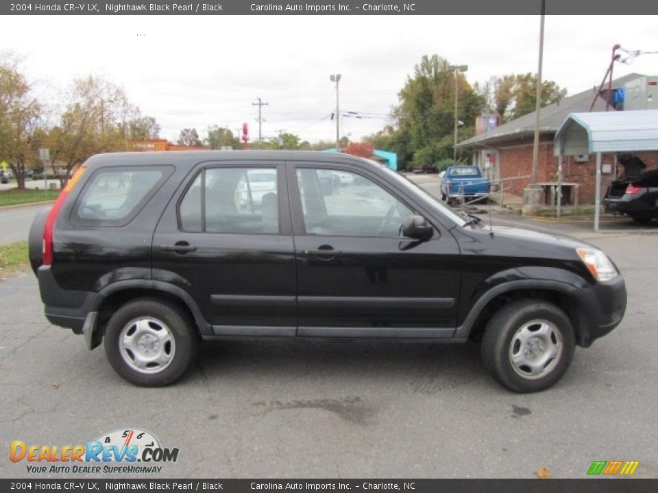 2004 Honda CR-V LX Nighthawk Black Pearl / Black Photo #11