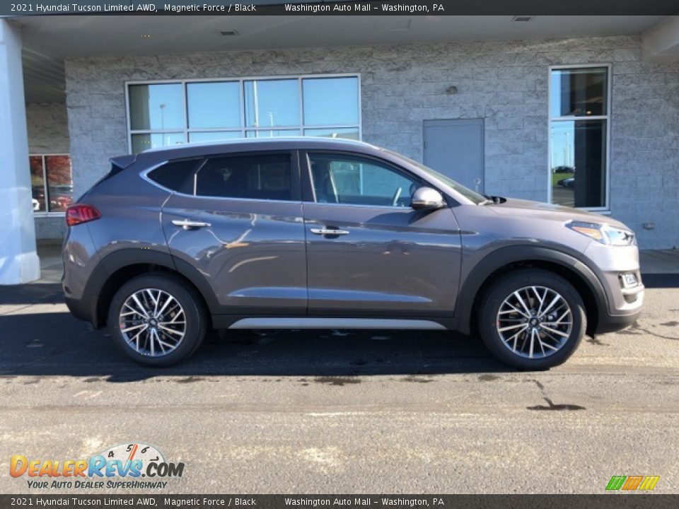 2021 Hyundai Tucson Limited AWD Magnetic Force / Black Photo #2