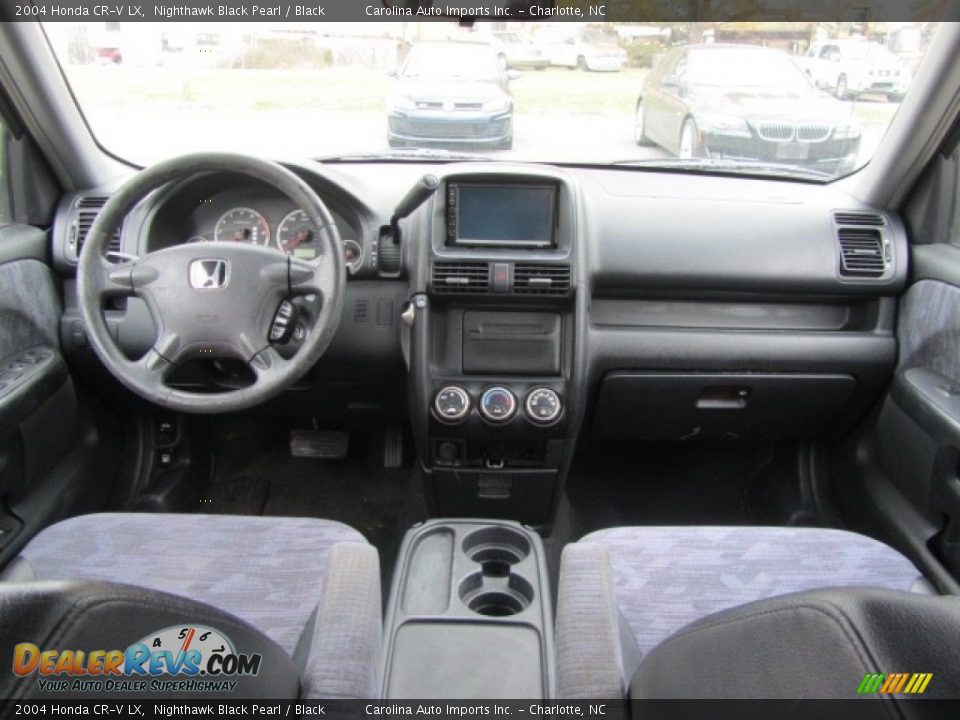 2004 Honda CR-V LX Nighthawk Black Pearl / Black Photo #13