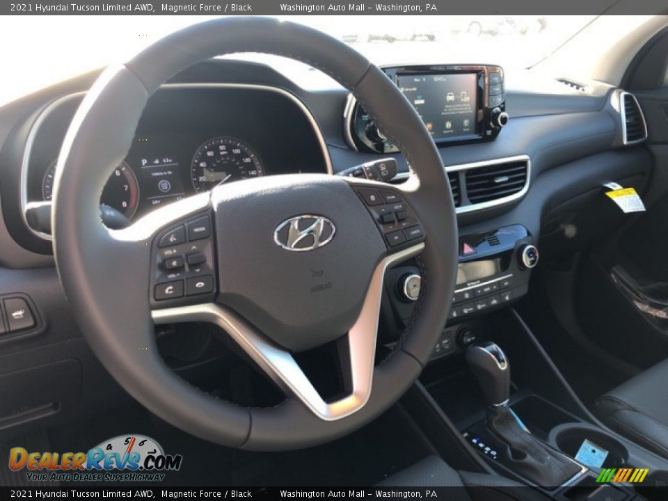 2021 Hyundai Tucson Limited AWD Magnetic Force / Black Photo #5