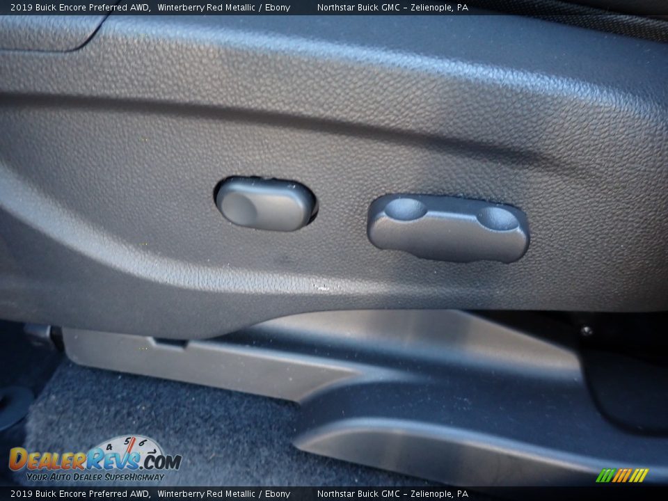 2019 Buick Encore Preferred AWD Winterberry Red Metallic / Ebony Photo #16