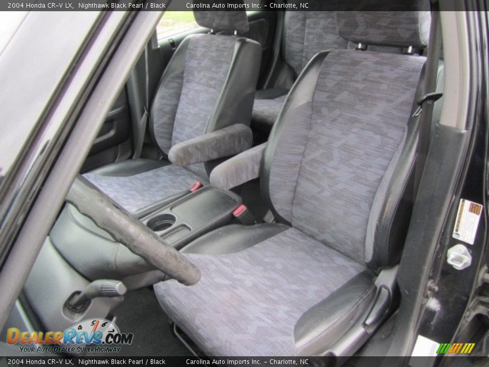 2004 Honda CR-V LX Nighthawk Black Pearl / Black Photo #17