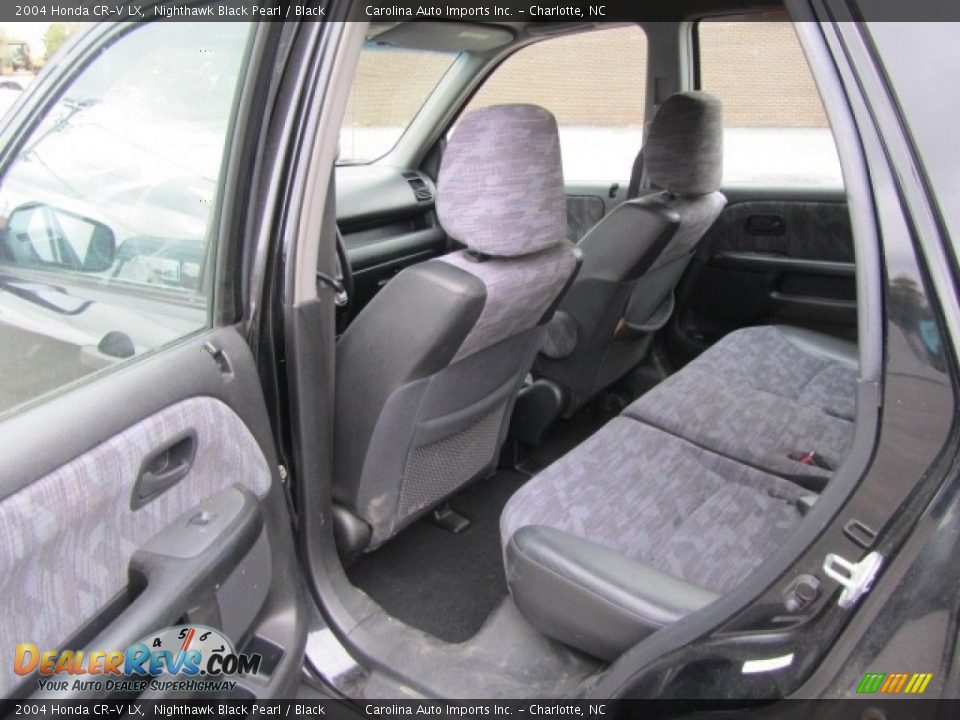 2004 Honda CR-V LX Nighthawk Black Pearl / Black Photo #18