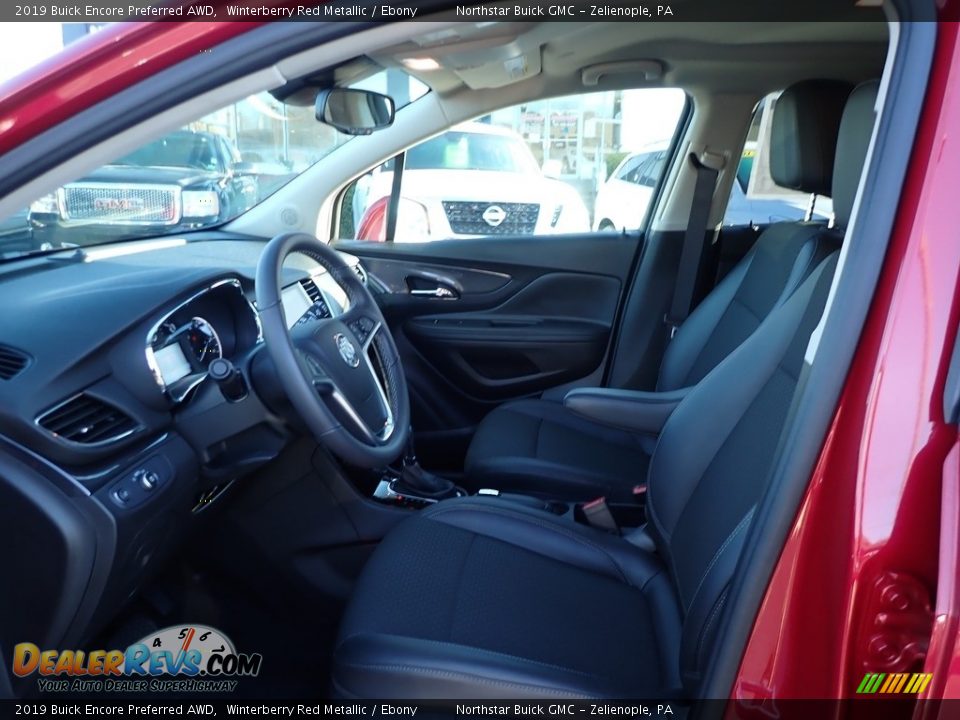 2019 Buick Encore Preferred AWD Winterberry Red Metallic / Ebony Photo #19