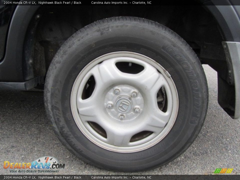2004 Honda CR-V LX Nighthawk Black Pearl / Black Photo #24