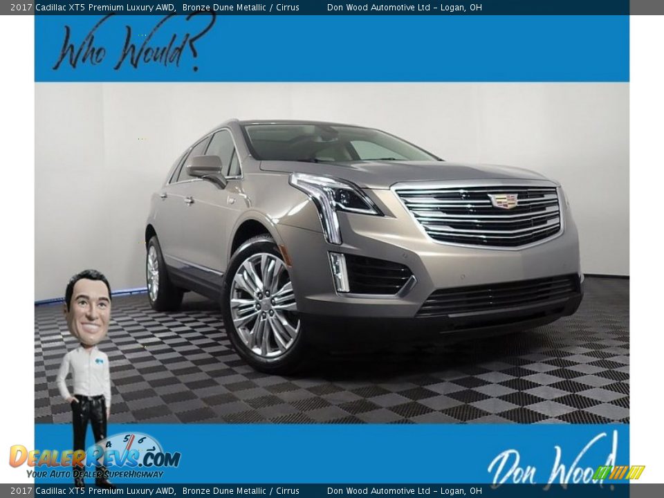 2017 Cadillac XT5 Premium Luxury AWD Bronze Dune Metallic / Cirrus Photo #1