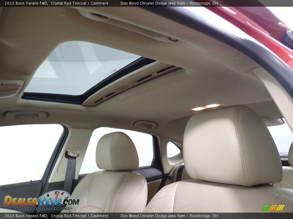 2013 Buick Verano FWD Crystal Red Tintcoat / Cashmere Photo #2