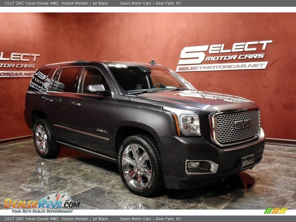 2017 GMC Yukon Denali 4WD Iridium Metallic / Jet Black Photo #3