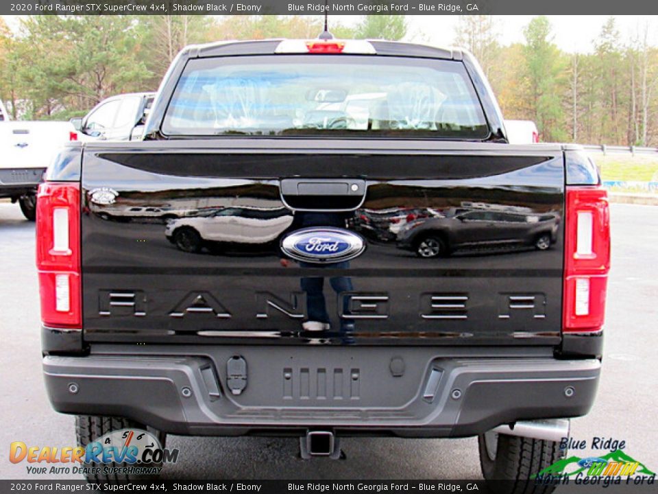 2020 Ford Ranger STX SuperCrew 4x4 Shadow Black / Ebony Photo #4