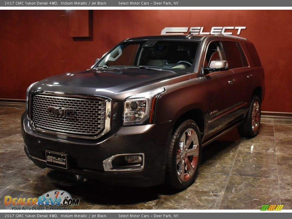 2017 GMC Yukon Denali 4WD Iridium Metallic / Jet Black Photo #6