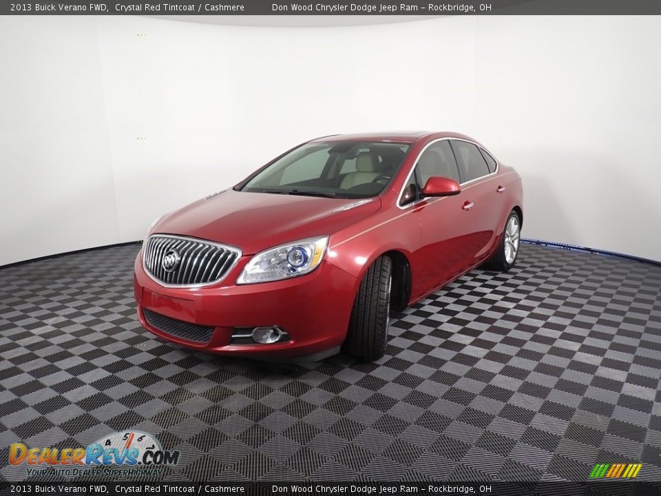 2013 Buick Verano FWD Crystal Red Tintcoat / Cashmere Photo #10