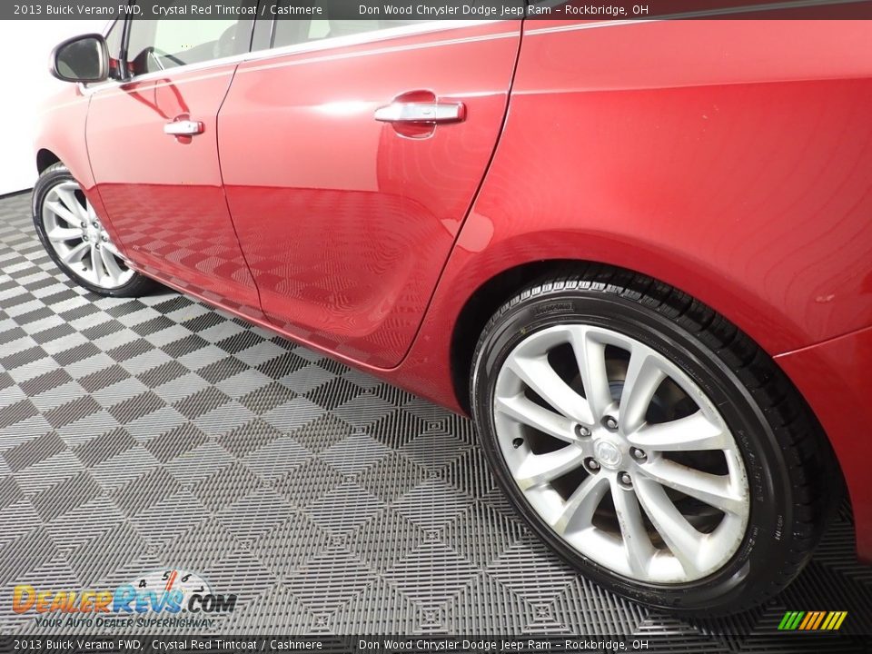 2013 Buick Verano FWD Crystal Red Tintcoat / Cashmere Photo #12