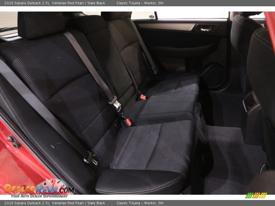 Rear Seat of 2016 Subaru Outback 2.5i Photo #16