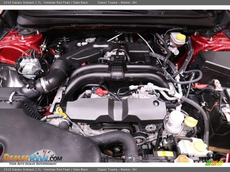 2016 Subaru Outback 2.5i 2.5 Liter DOHC 16-Valve VVT Flat 4 Cylinder Engine Photo #19