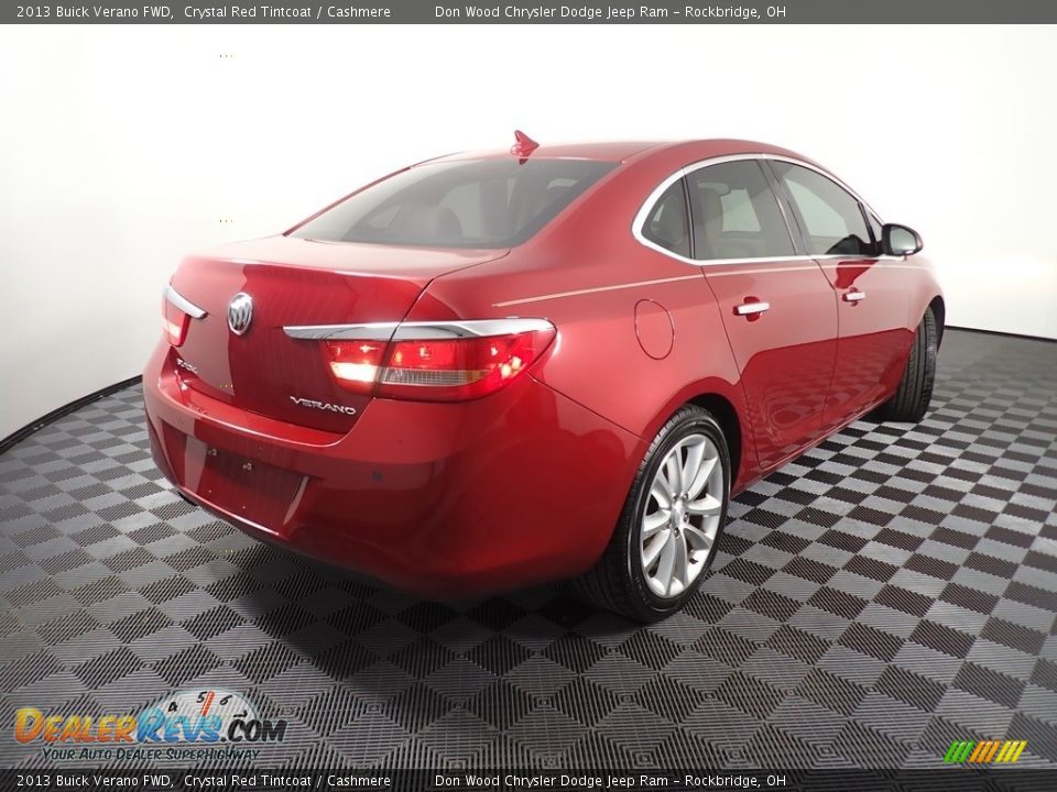 2013 Buick Verano FWD Crystal Red Tintcoat / Cashmere Photo #16