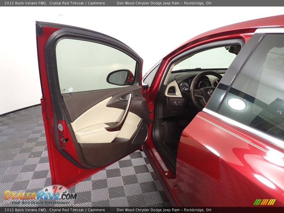 2013 Buick Verano FWD Crystal Red Tintcoat / Cashmere Photo #19