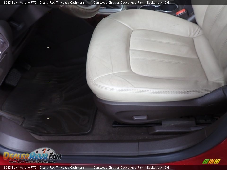 2013 Buick Verano FWD Crystal Red Tintcoat / Cashmere Photo #21