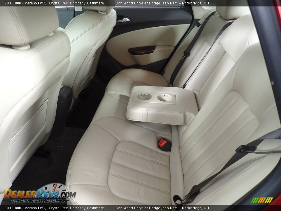 2013 Buick Verano FWD Crystal Red Tintcoat / Cashmere Photo #26