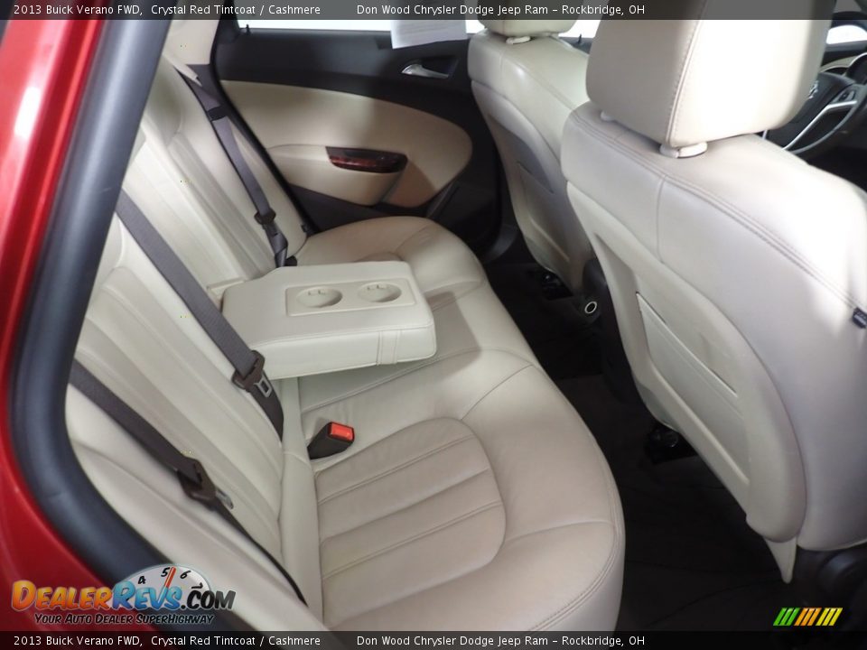 2013 Buick Verano FWD Crystal Red Tintcoat / Cashmere Photo #30
