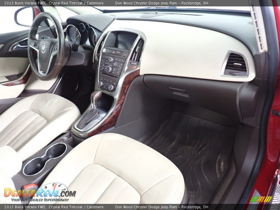 2013 Buick Verano FWD Crystal Red Tintcoat / Cashmere Photo #33
