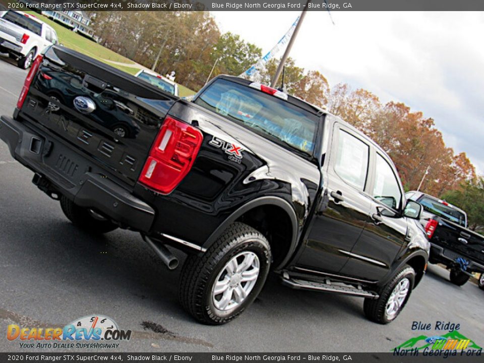 2020 Ford Ranger STX SuperCrew 4x4 Shadow Black / Ebony Photo #27