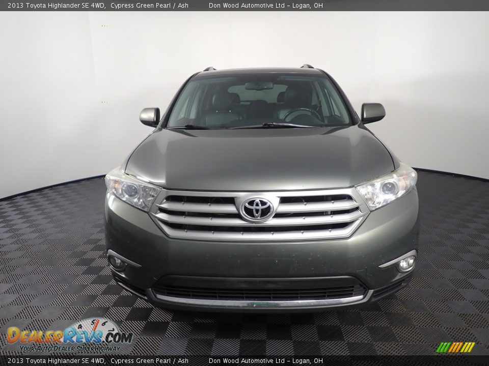 2013 Toyota Highlander SE 4WD Cypress Green Pearl / Ash Photo #6
