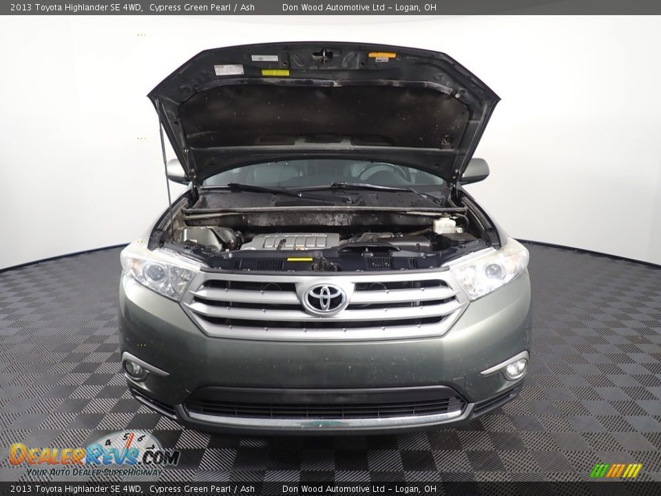 2013 Toyota Highlander SE 4WD Cypress Green Pearl / Ash Photo #7